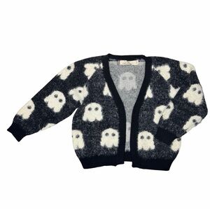Nora Madison Fuzzy Ghost Cardigan